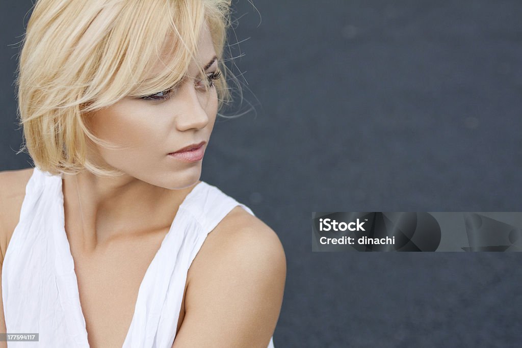 Portrait of beautiful young woman Adult Stock Photo