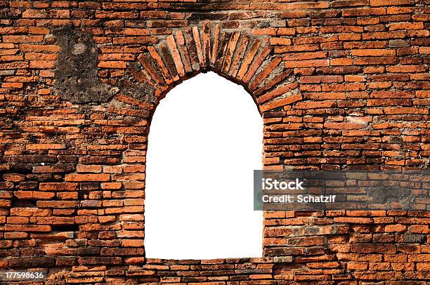 Brick Fenster Stockfoto und mehr Bilder von Abschirmen - Abschirmen, Abstrakt, Alt