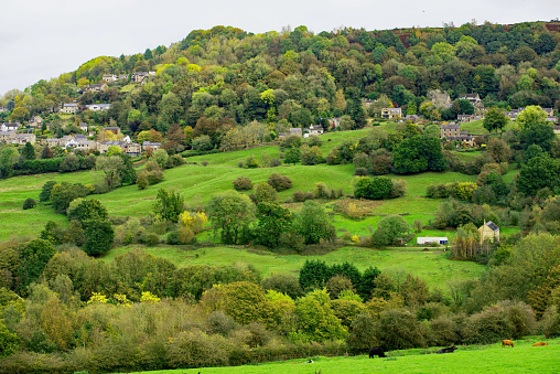 Matlock Bath has some beautiful pastoral landscape views that are often hidden behind hiking routes on elevated ground.