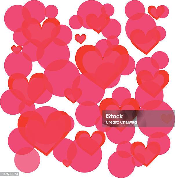 Ikona Serca Valentine Dzień - Stockowe grafiki wektorowe i więcej obrazów Abstrakcja - Abstrakcja, Bez ludzi, Białe tło