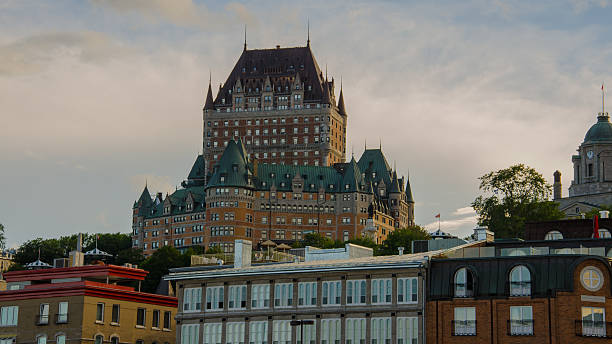 istock Quebec City and Chateau Frontenac Hotel, Canada 177600403