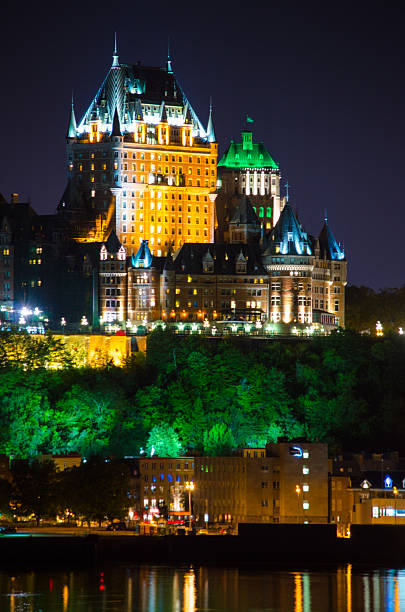 istock Quebec City Castle, Chateau Frontenac Hotel, Canada 177600405