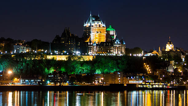 istock Quebec City Castle, Chateau Frontenac Hotel, Canada 177600408