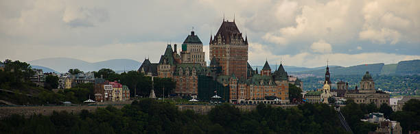 istock Quebec City Castle, Chateau Frontenac Hotel, Canada 177601736