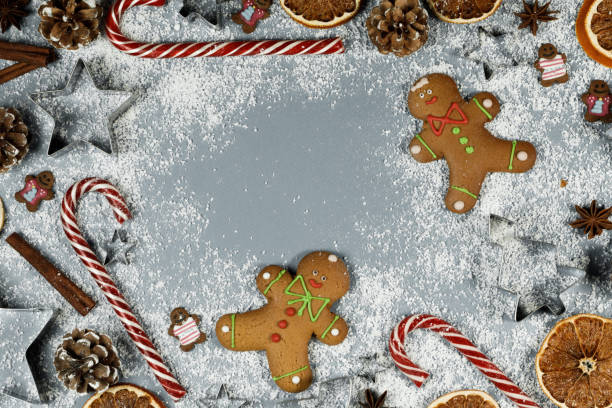istock Christmas food background 1776042325