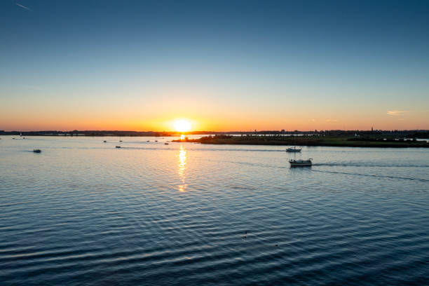 istock Sunset over a lake in the Netherlands 1776055308