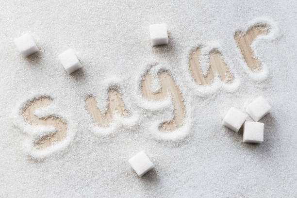 istock Granulated sugar and sugar cubes 1776068693