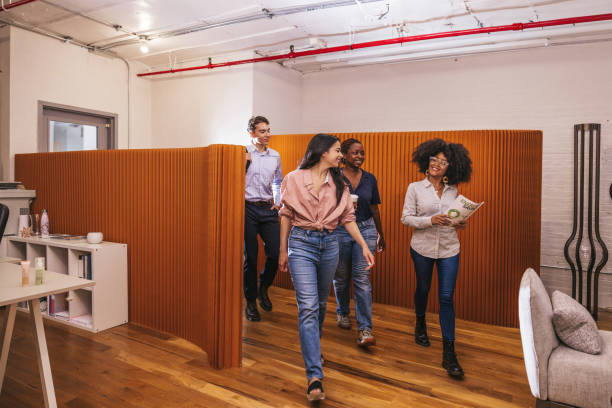 istock Business team entering the office 1776073724