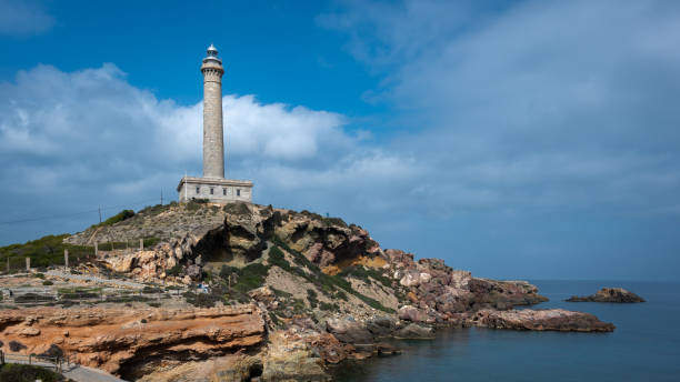 istock Cabo de Palos light house, near Murcia, Spain, on a bright spring day. 1776101356