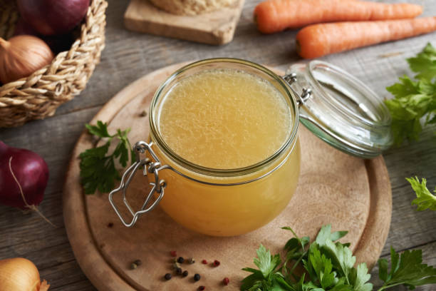 istock A jar of homemade bone broth with fresh vegetables 1776132461