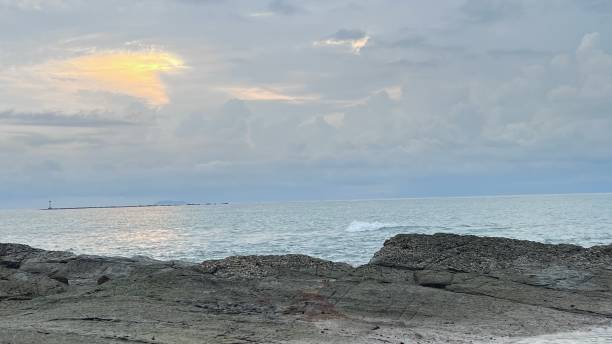 istock Beautiful calm sea at sunrise. 1776145151