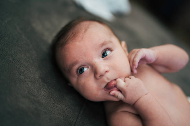 istock Newborn baby laying down 1776186583