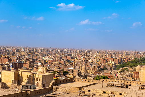 Overview of Old Cairo from Citadel