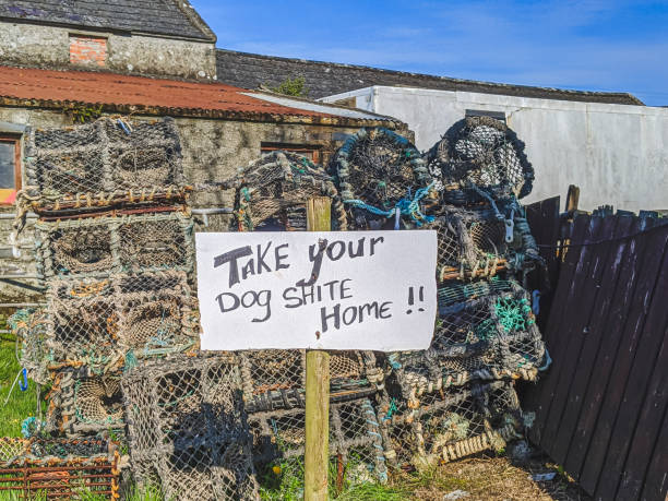 istock Sign at a harbour saying 