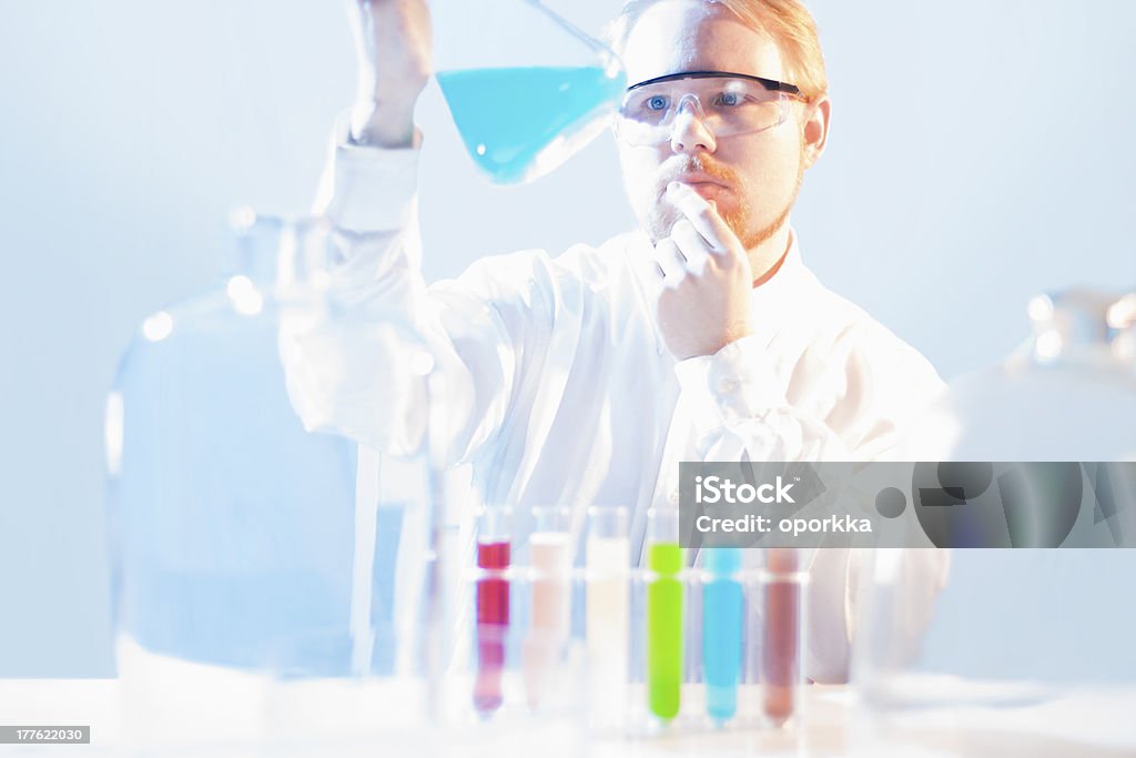 Researcher - Lizenzfrei Analysieren Stock-Foto