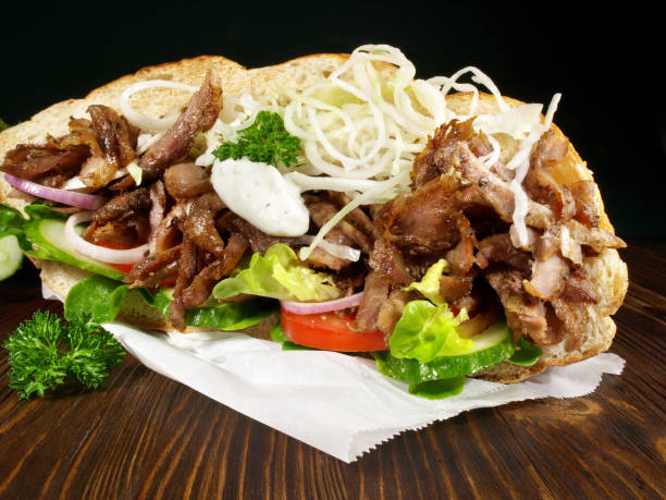 istock Kebab Sandwich with Grilled Meat 1776251522