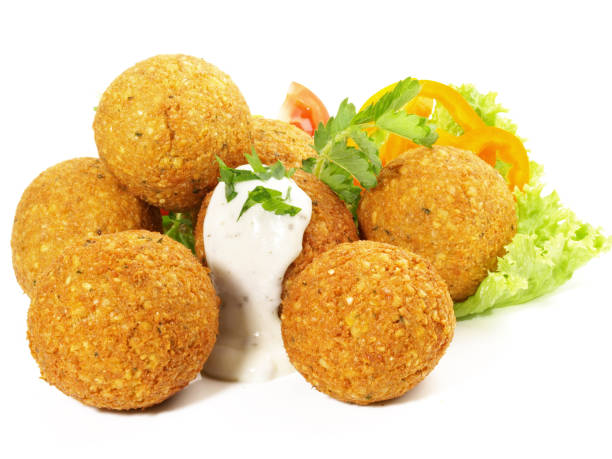 istock Falafel Snack - Fast Food isolated on white Background 1776252039