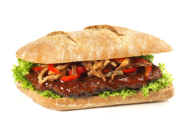 istock Barbecue Hamburger - Fast Food isolated on white Background 1776254118