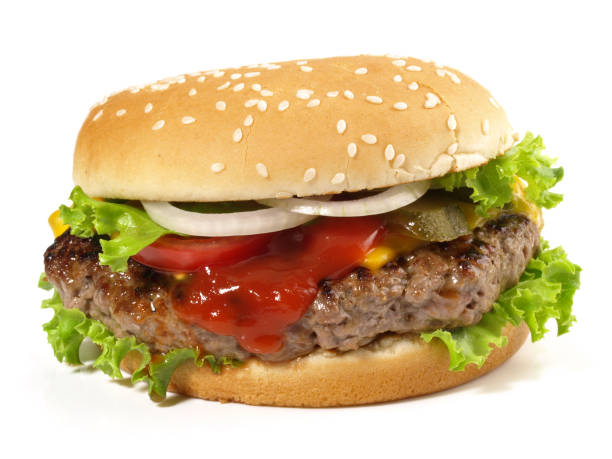 istock American Size Hamburger - Fast Food isolated on white Background 1776254267
