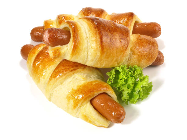 istock Sausage Rolls in Puff Pastry - Fast Food 1776257632