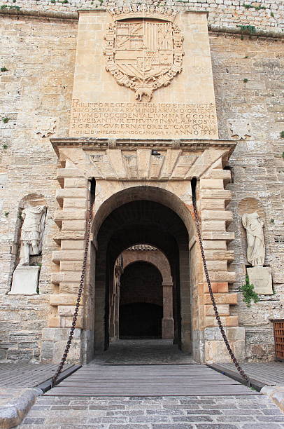Main entrance gate of Dalt Vila, Ibiza