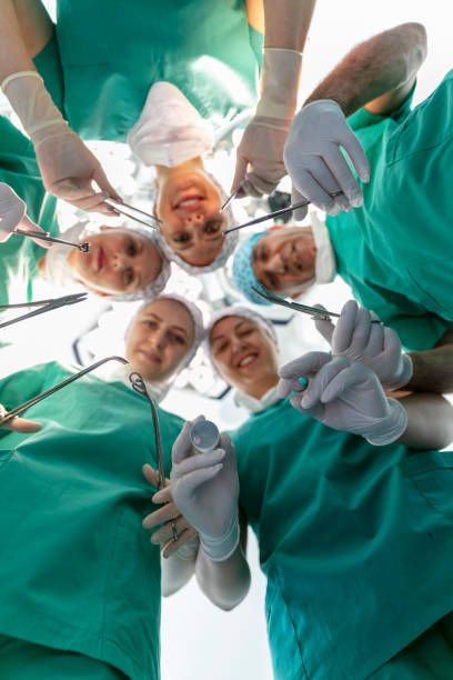 istock Team of nurses and surgeons in surgery. 1776283393