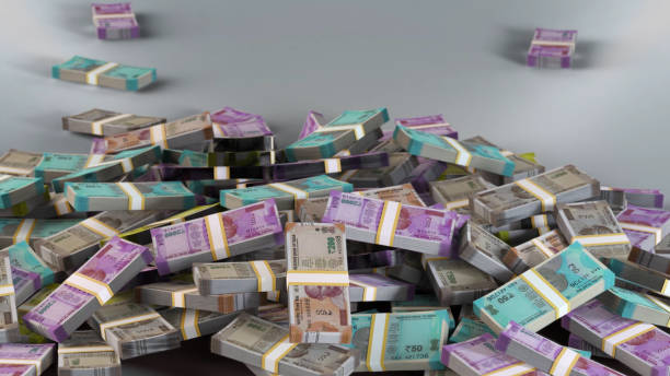 Indian rupee Currency / India Banknotes Money Bundles