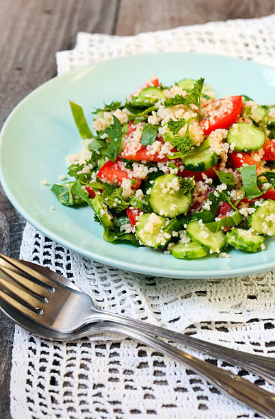 istock Couscous and vegetable salad 177629388