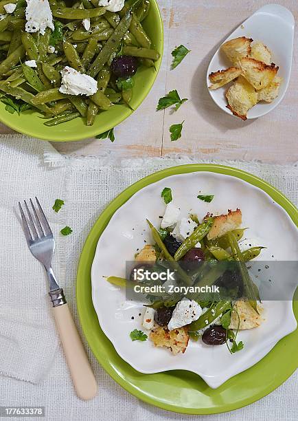 Grüne Bohnensalat Stockfoto und mehr Bilder von Bohne - Bohne, Fotografie, Frische