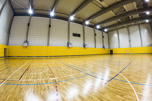 istock interior of a modern multifunctional gymnasium 177634821