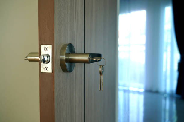 istock Hands closed to open the door Inside the house 1776415059