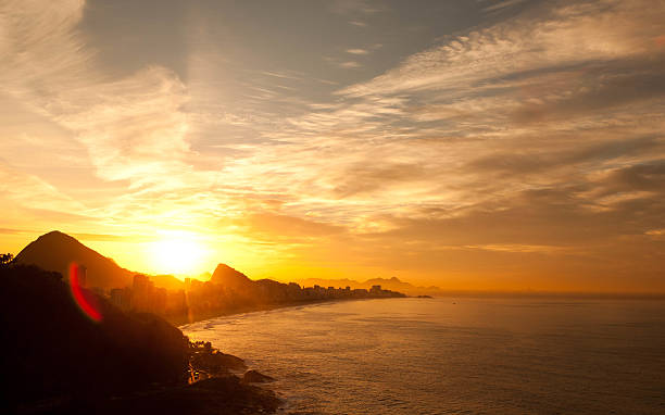 istock Ipanema Beach, Rio de Janeiro, Sunset 177641523