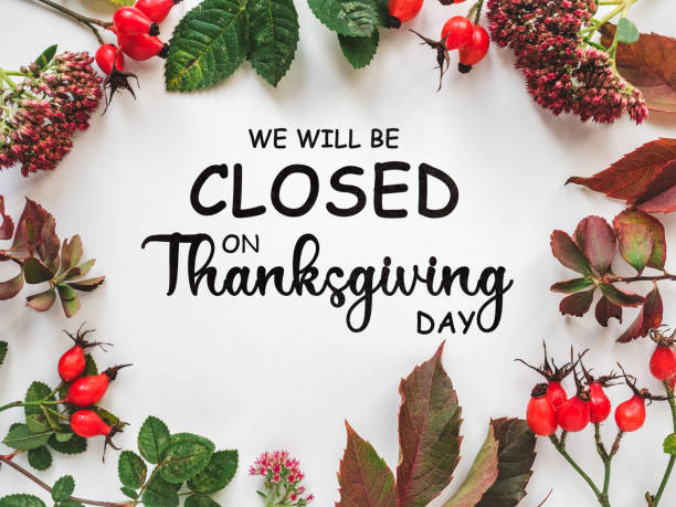 istock Signboard with the inscription We will be closed 1776418396