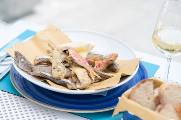 istock Fried seafood, called 