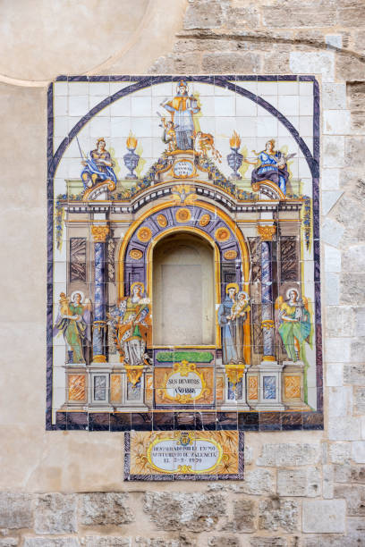 istock religious tile tableau on a wall in downtown Valencia 1776428612