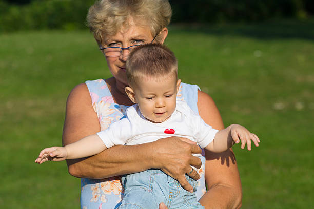 istock Grandmother and grandson 177643541