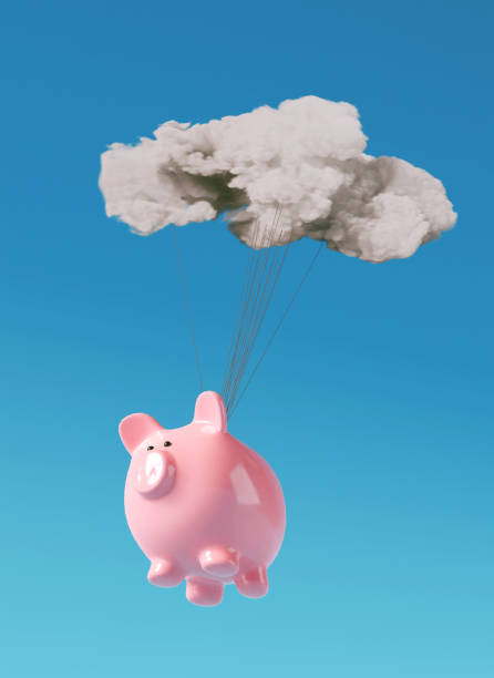 istock Cloud-Connected Piggy Bank: The Next Step in Personal Finance 1776440842