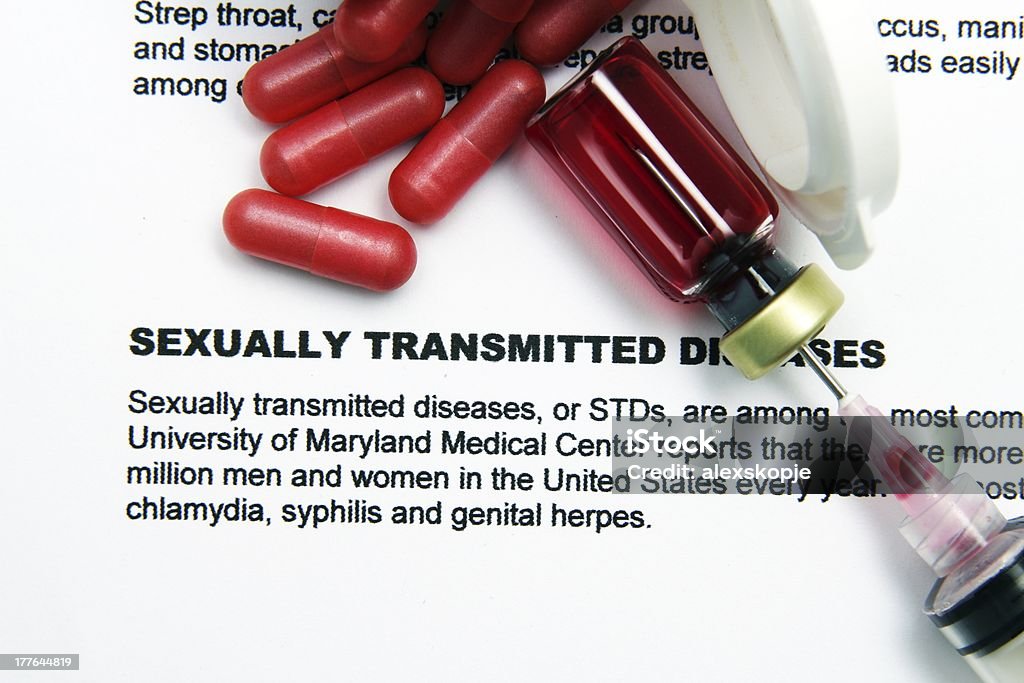 Malattia a trasmissione sessuale - Foto stock royalty-free di AIDS