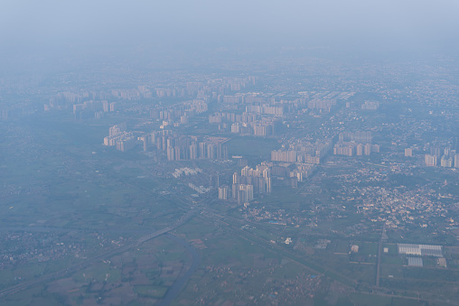 New Delhi from the sky