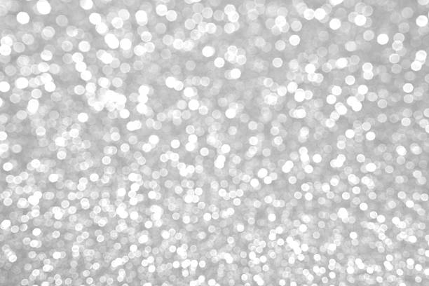 White sparkles stock photo