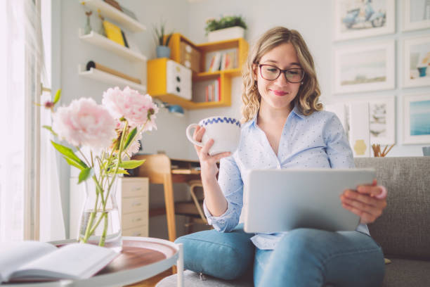 istock Young woman at home 1776476743
