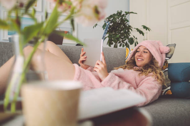 istock Young woman at home 1776477277