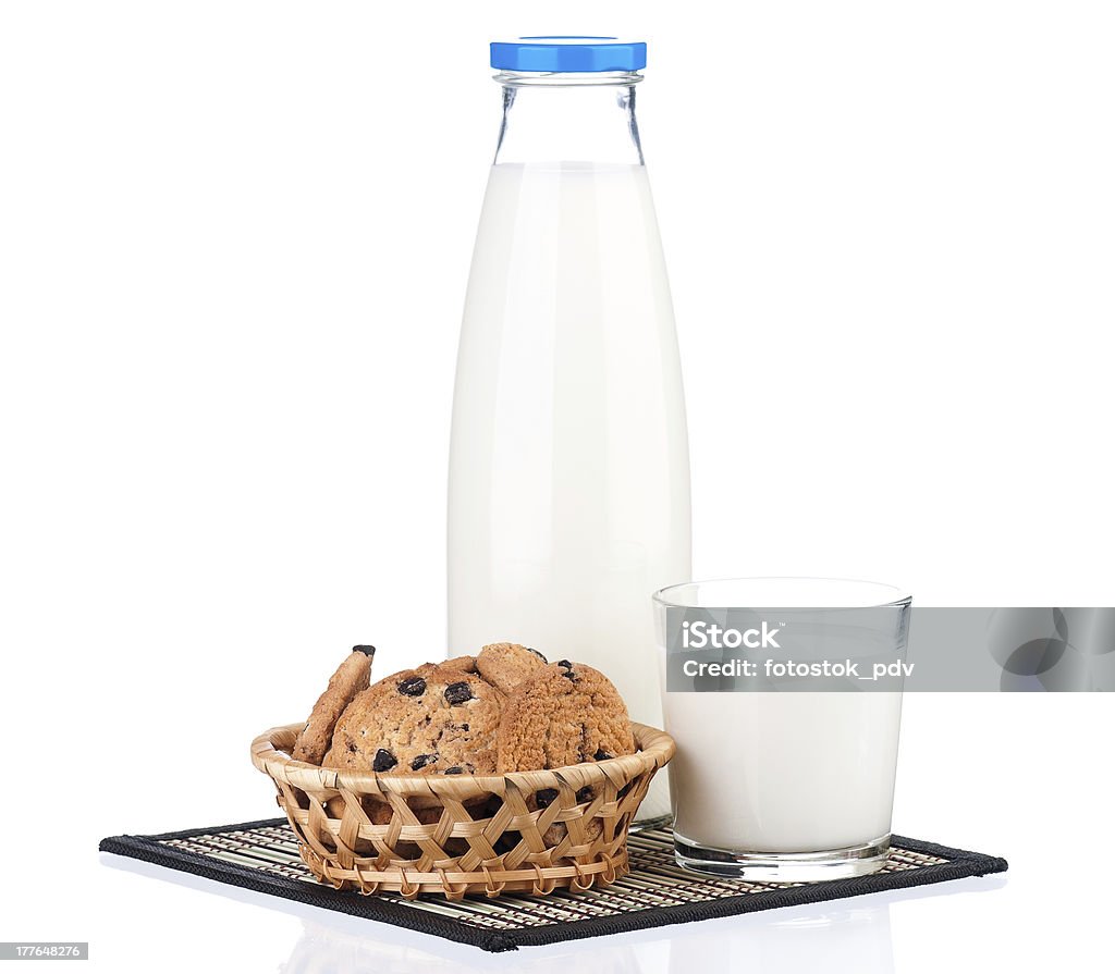 Botella de leche - Foto de stock de Al horno libre de derechos