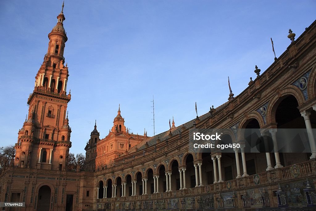 Plaza de Espana - Zbiór zdjęć royalty-free (Andaluzja)