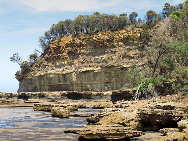 istock cliffs, sea, ocean, and weathered sandstone 177649557