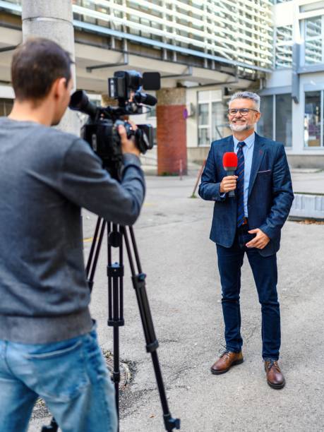 istock Male TV reporter 1776497236