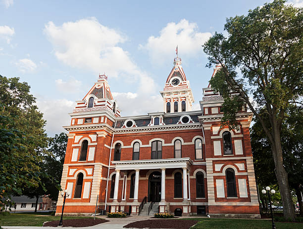 istock Livingston County - old Courthouse in Pontiac, Illinois 177649734