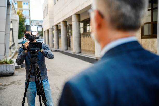 istock Male TV reporter 1776497747