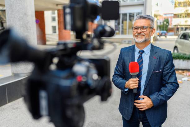istock Male TV reporter 1776498638