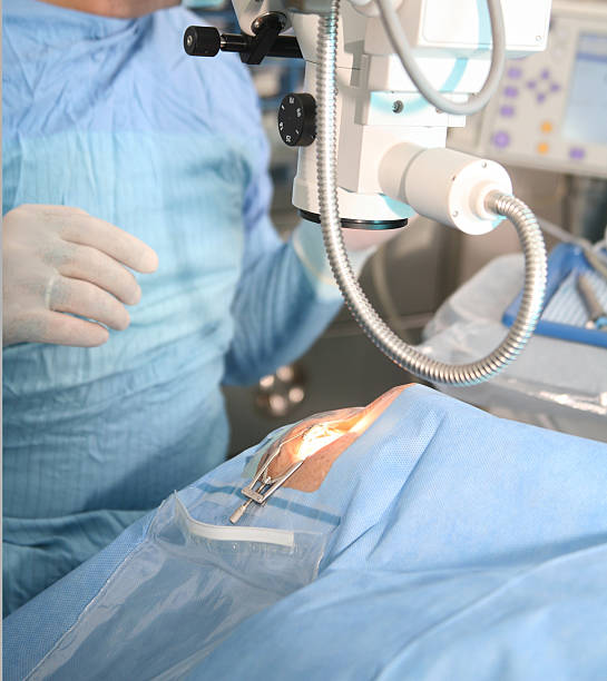 surgical operation stock photo